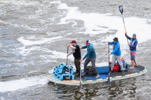 Stand-Up-Paddler wollen Weser auf rund 430 km nonstop befahren
