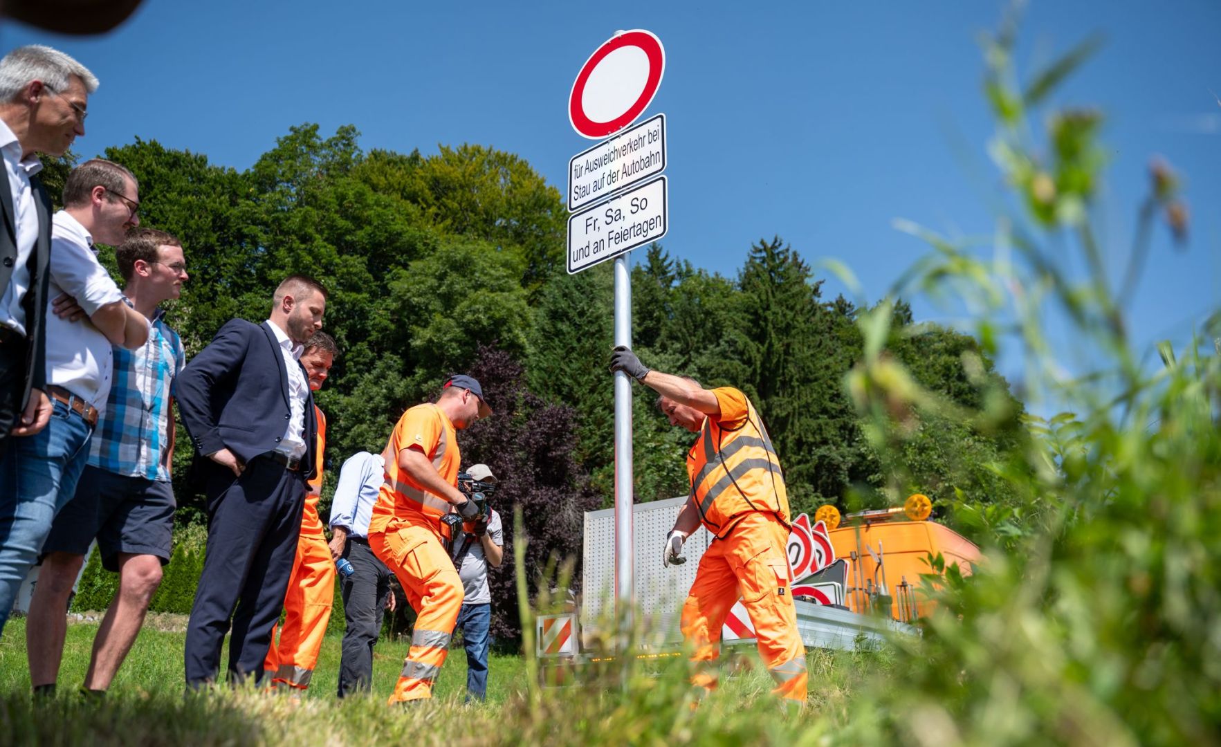 Start Durchfahrtsverbot in Oberbayern