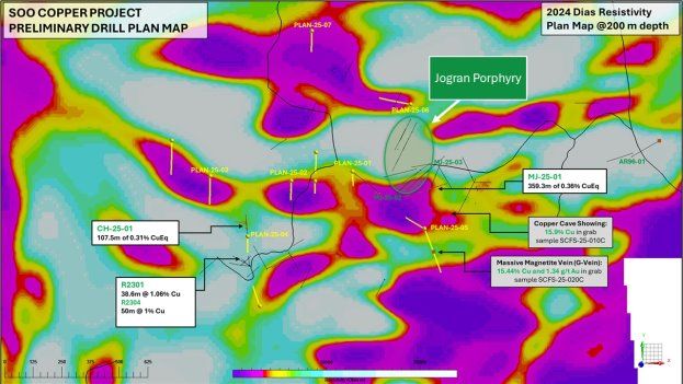 Sterling Metals startet Phase-2-Bohrungen und gibt Explorations-Update zum Kupferprojekt Soo bekannt