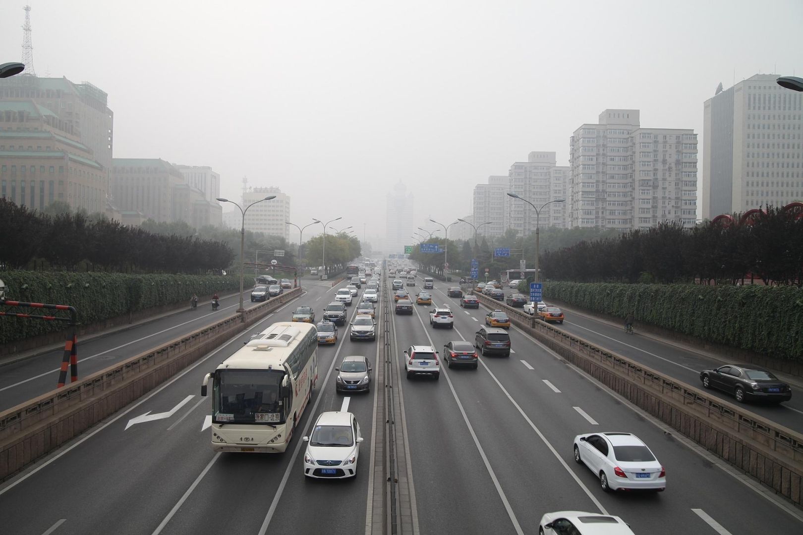 Straßenverkehr in Peking (Archiv)