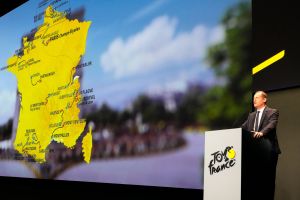 Strecken-Präsentation zur 112. Tour de France