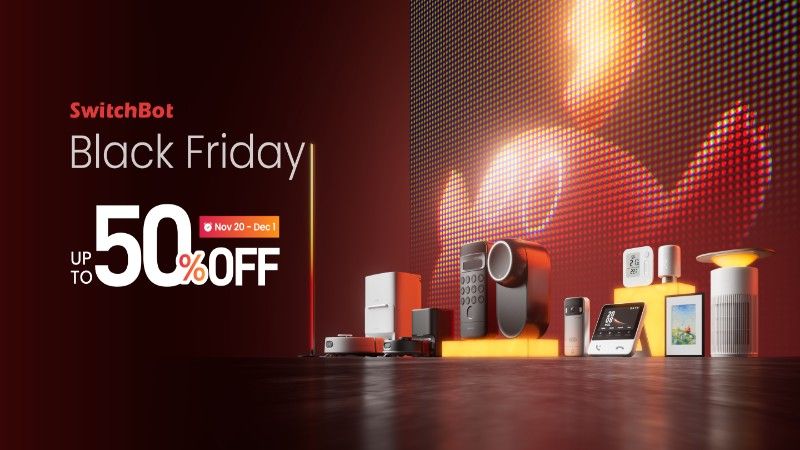 SwitchBot mit bis zu 50 % Rabatt zum Black Friday 2025