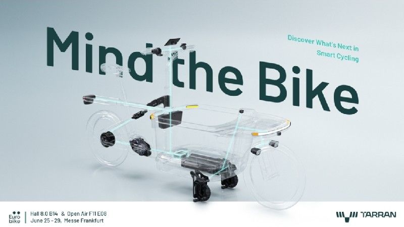 TARRAN – Viele Neuheiten und Möglichkeiten zu Testfahrten auf der EUROBIKE 2025