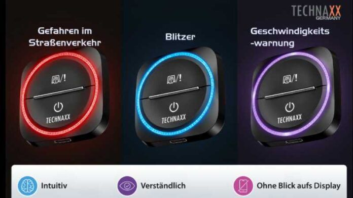 Technaxx – Verkehrswarner mit blitzer.de‑Echtzeitdaten ohne Abo