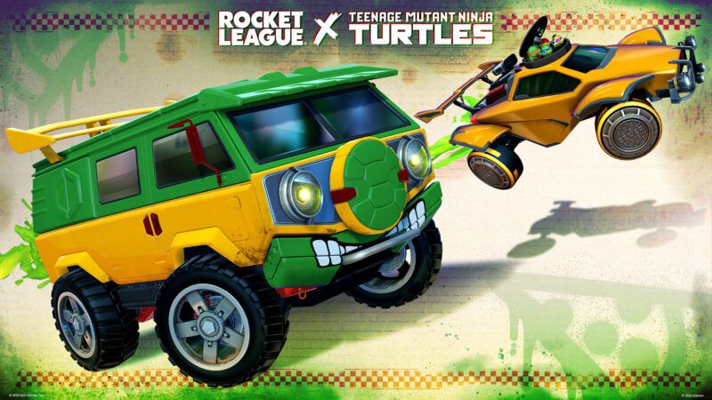 Teenage Mutant Ninja Turtles finden ihren Weg nach Fortnite & Rocket League