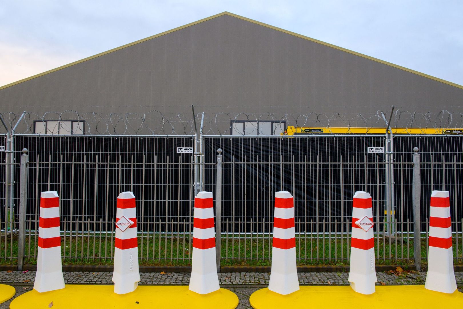 Test im Interims-Gerichtsgebäude in Magdeburg