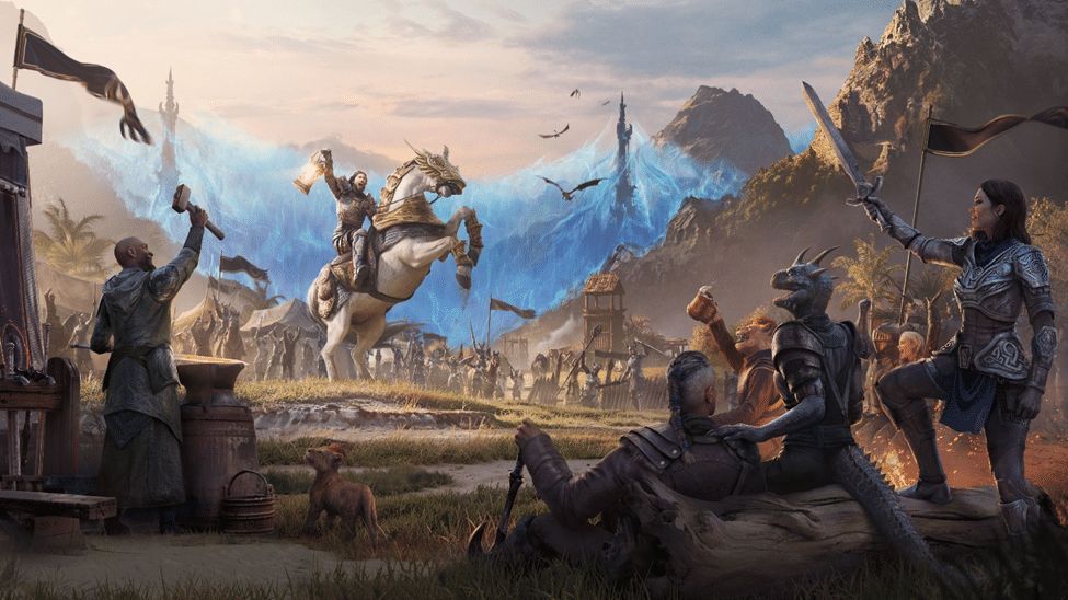 The Elder Scrolls Online: Event Schlacht um die sich windende Mauer gestartet