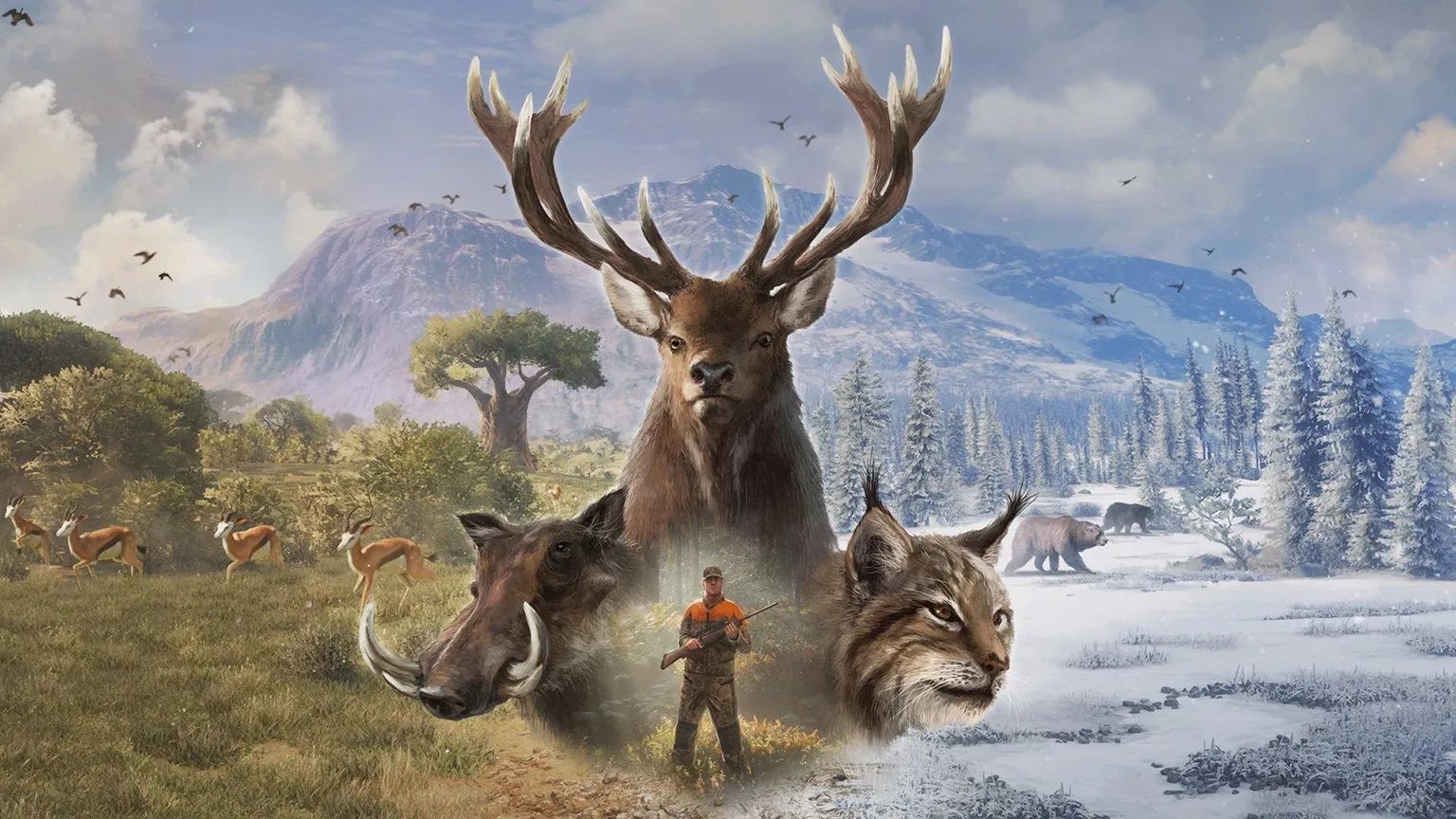 theHunter: Call of the Wild erweitert Jagdrevier mit Game Feeder Pack 2, neue Futterplätze locken Raubtiere an