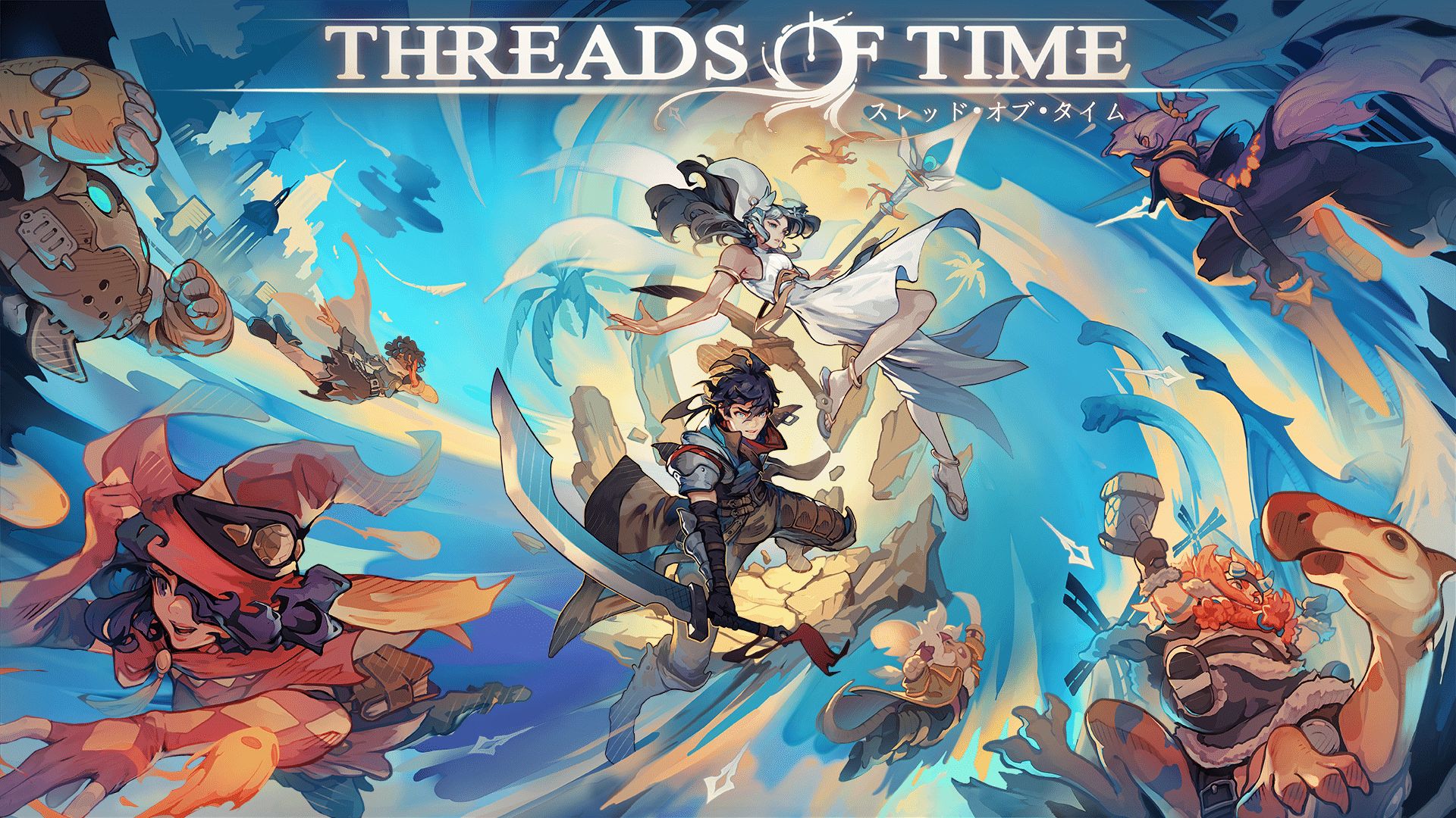 Threads of Time: Neuer Trailer zeigt Zeitreise-JRPG mit Dinos und Cyberpunk