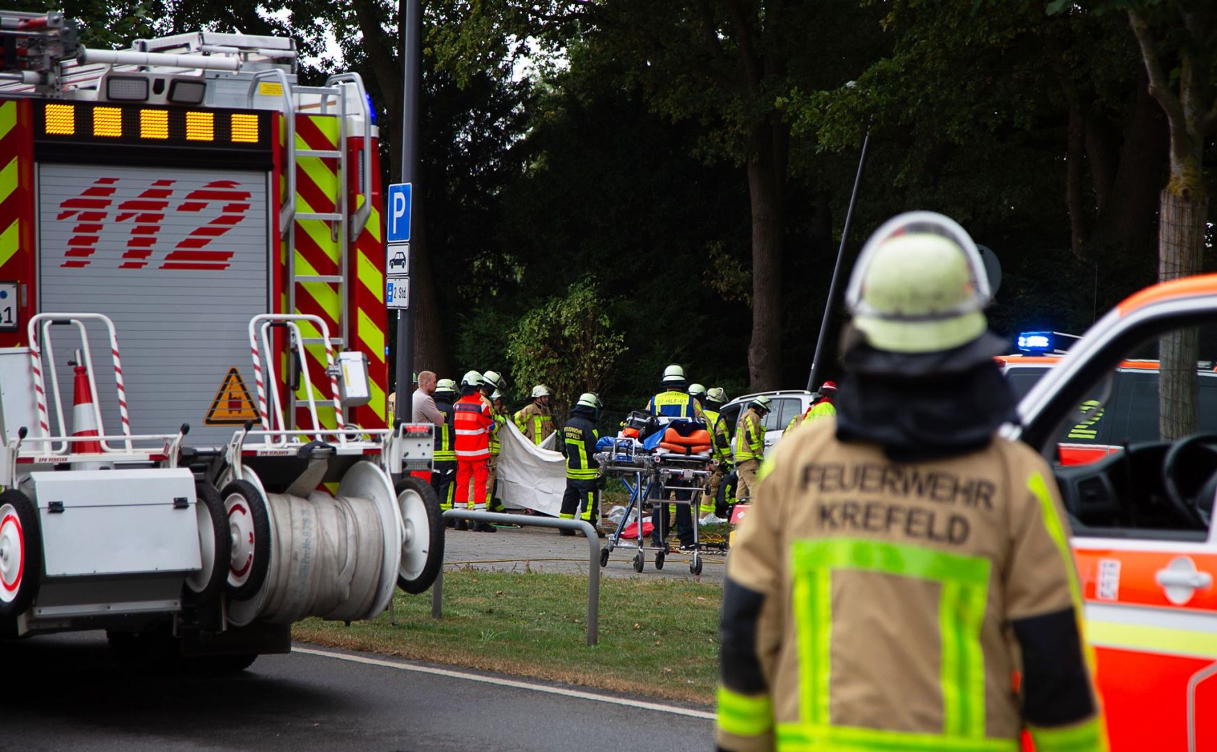 Tödlicher Unfall in Krefeld