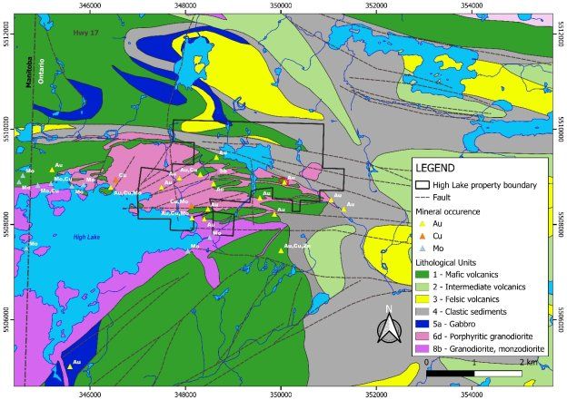 Total Metals schließt hochauflösende Flugvermessung der Magnetfeldstärke über seinem hochgradigen Goldkonzessionsgebiet High Lake im Nordwesten Ontarios ab