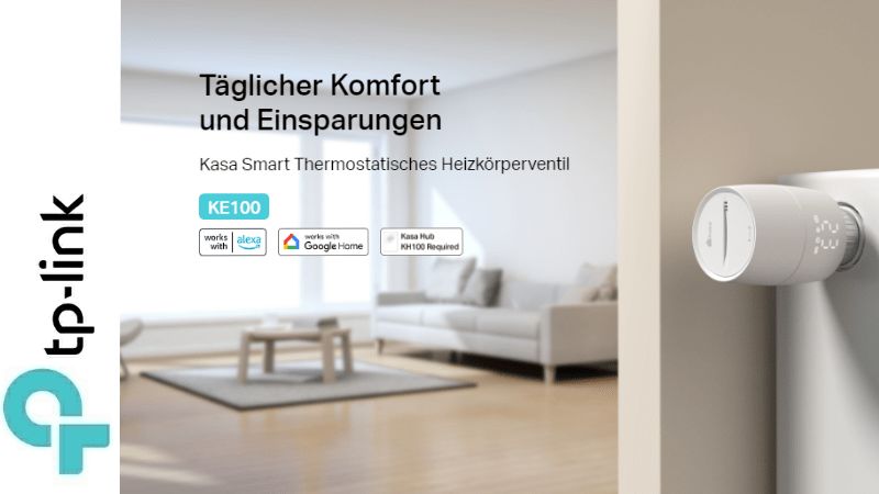 TP-Link & Tapo – Heizkörperthermostates KE100 bekommt Matter Update zur Verbesserung