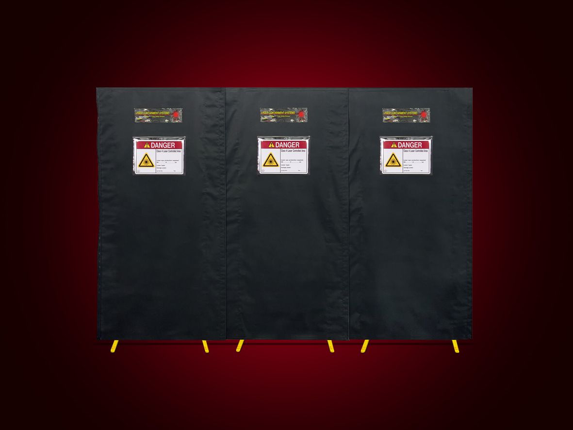 Tragbarer Laserschutz für den mobilen Einsatz