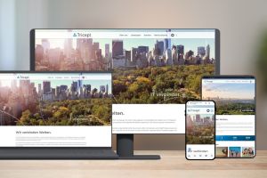 Tricept präsentiert neuen Webauftritt