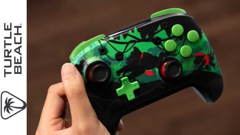 Turtle Beach Donkey Kong Rematch Wireless Controller – Neuer Controller im Donkey Kong Design für Nintendo Switch