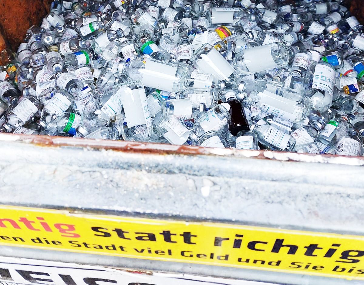 Über 8 Kilogramm Abfall pro Patient*in im Krankenhaus