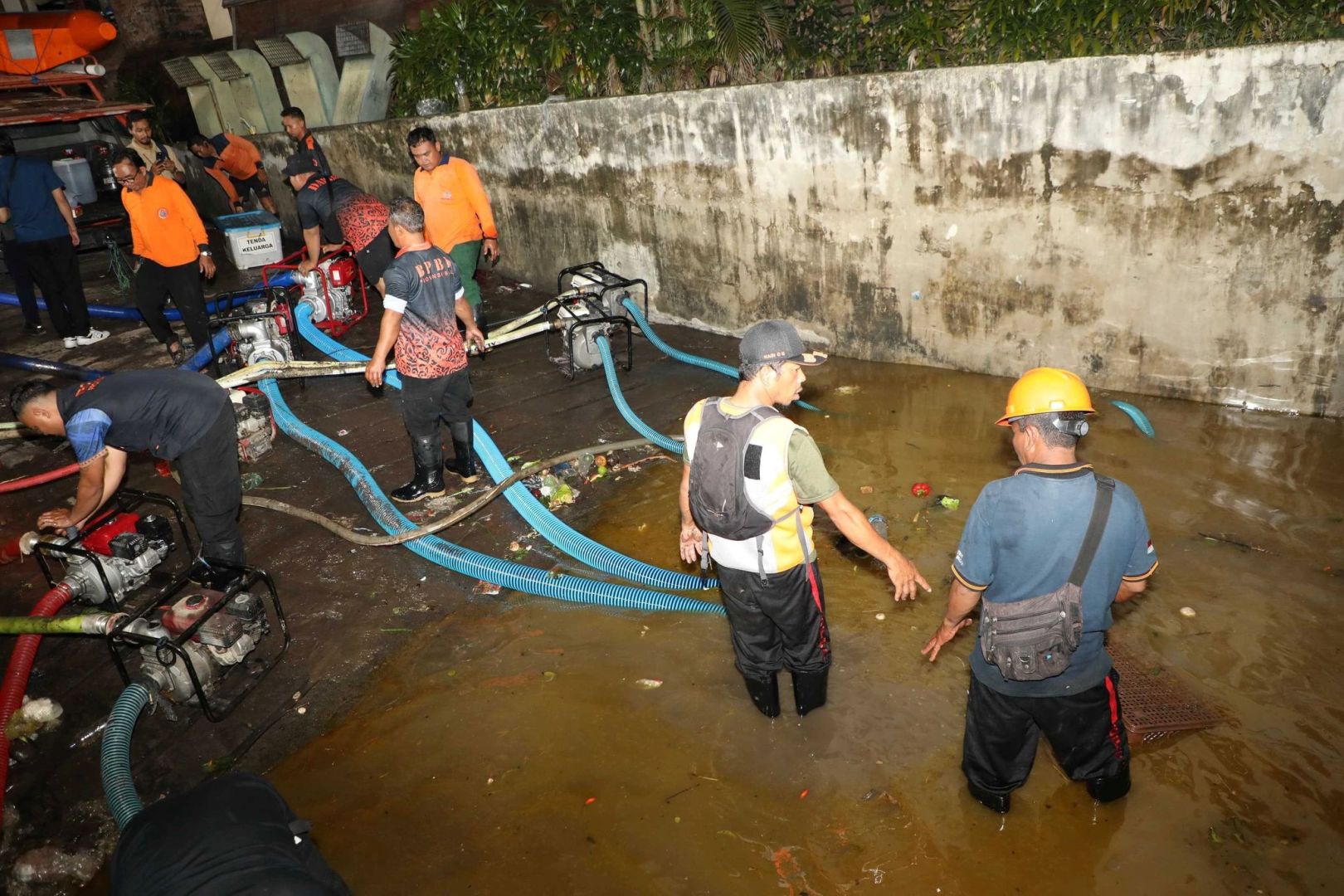 Überschwemmungen auf Bali