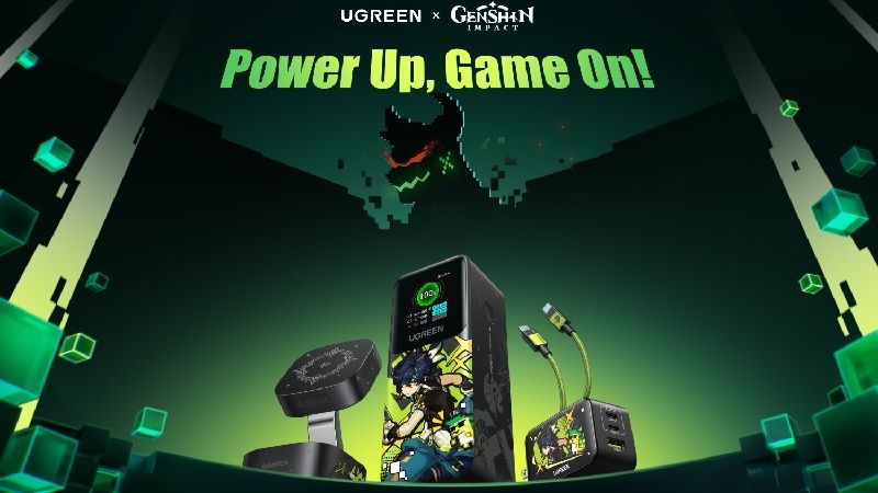 UGREEN – Branding-Ladegerätekollektion im Genshin Impact Design