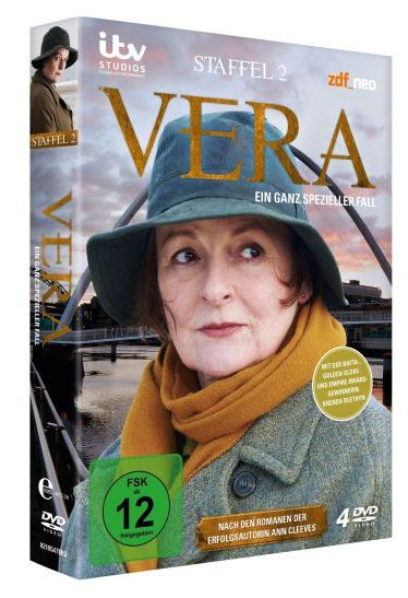 Herb, aber herzlich: Vera, 2. Staffel - DVD-Box der britischen TV-Krimiserie