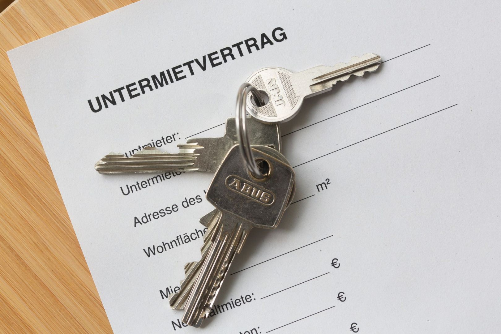 Untermietvertrag