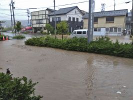 Unwetter in Japan