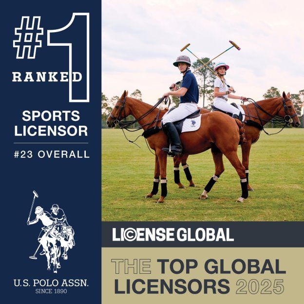 U.S. Polo Assn. wurde zur Nummer 1 unter den Sportlizenzgebern gekürt und rangiert unter den Top 25 der renommierten Liste „Top Global Licensors” von License Global