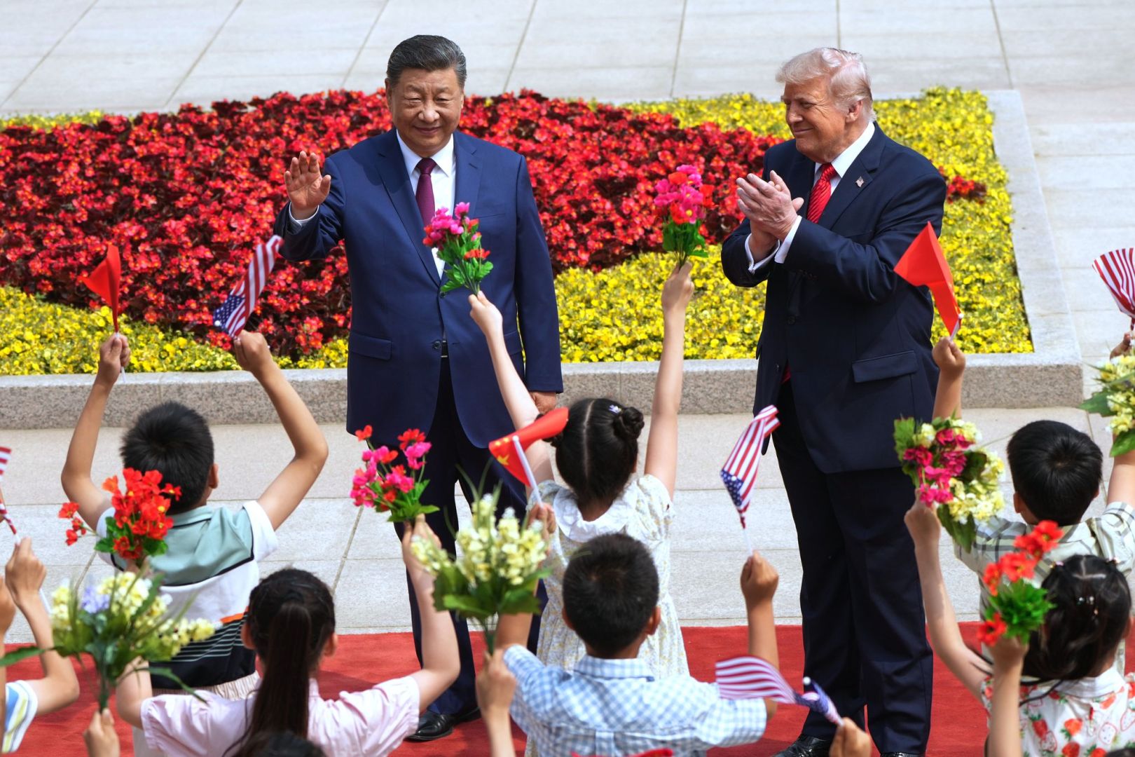 US-Präsident Trump in China