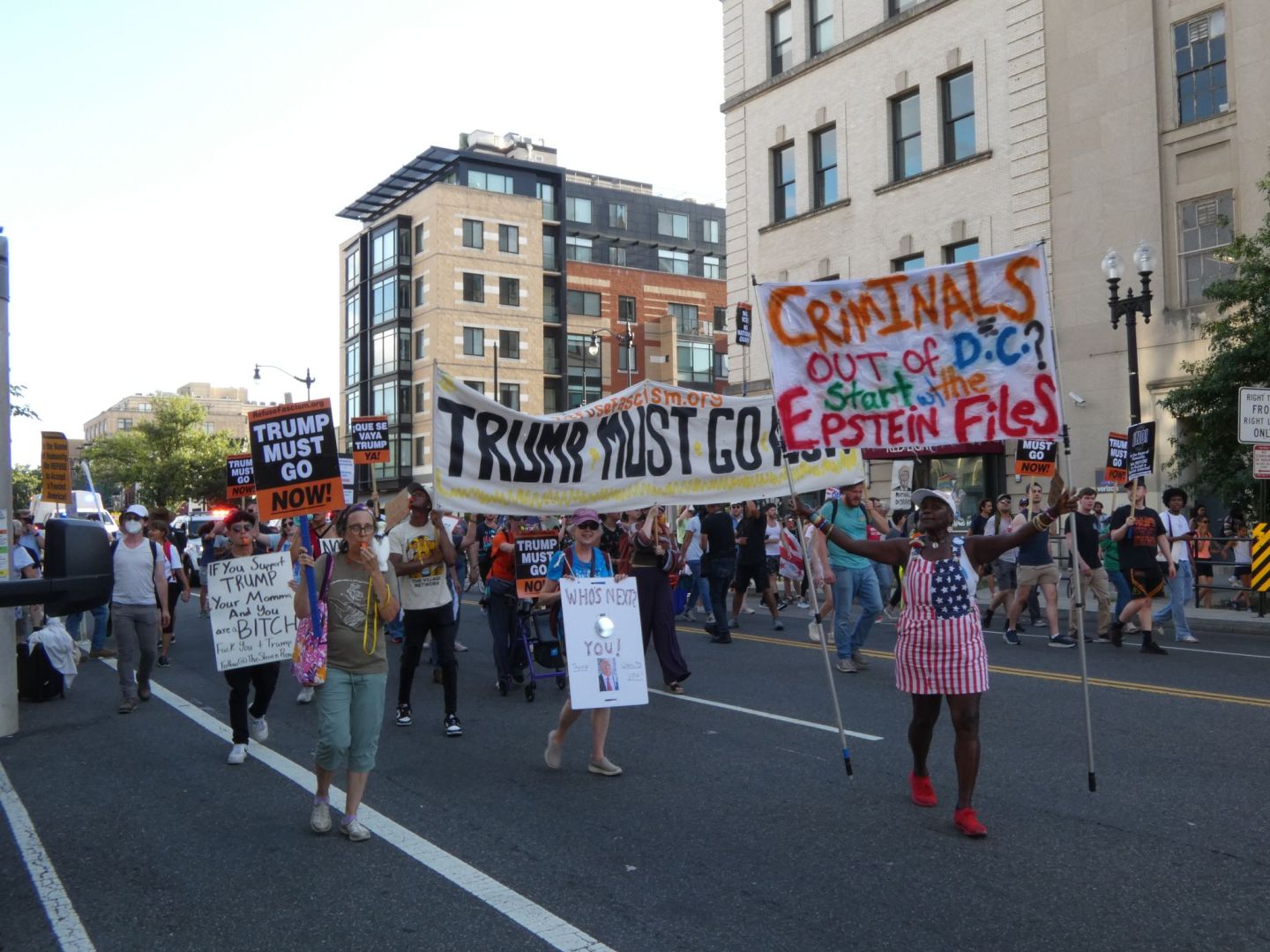 US-Regierung - Protest in Washington