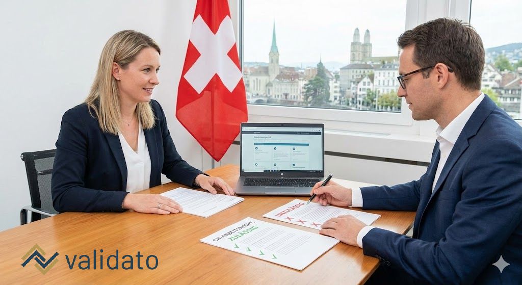 Validato – Die Schweizer Referenz für rechtssicheres Background Screening: Integritätsschutz für den Finanzplatz