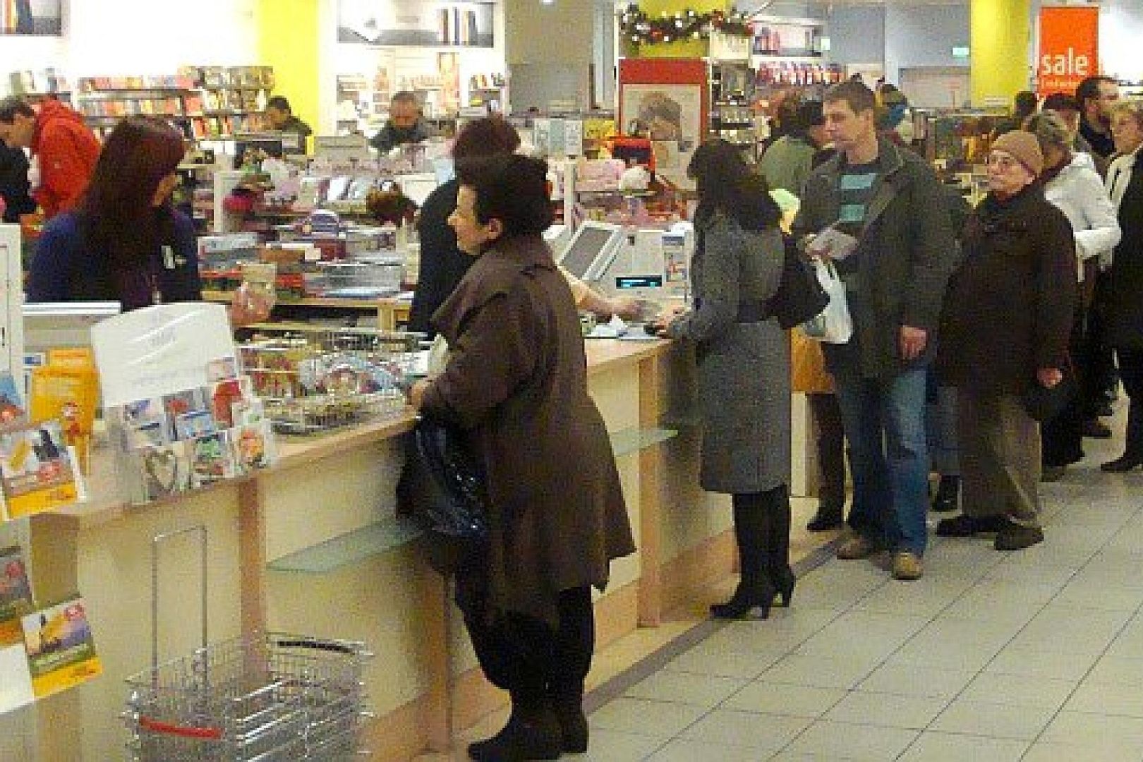 Verkauf in einem Kaufhaus (Archiv)