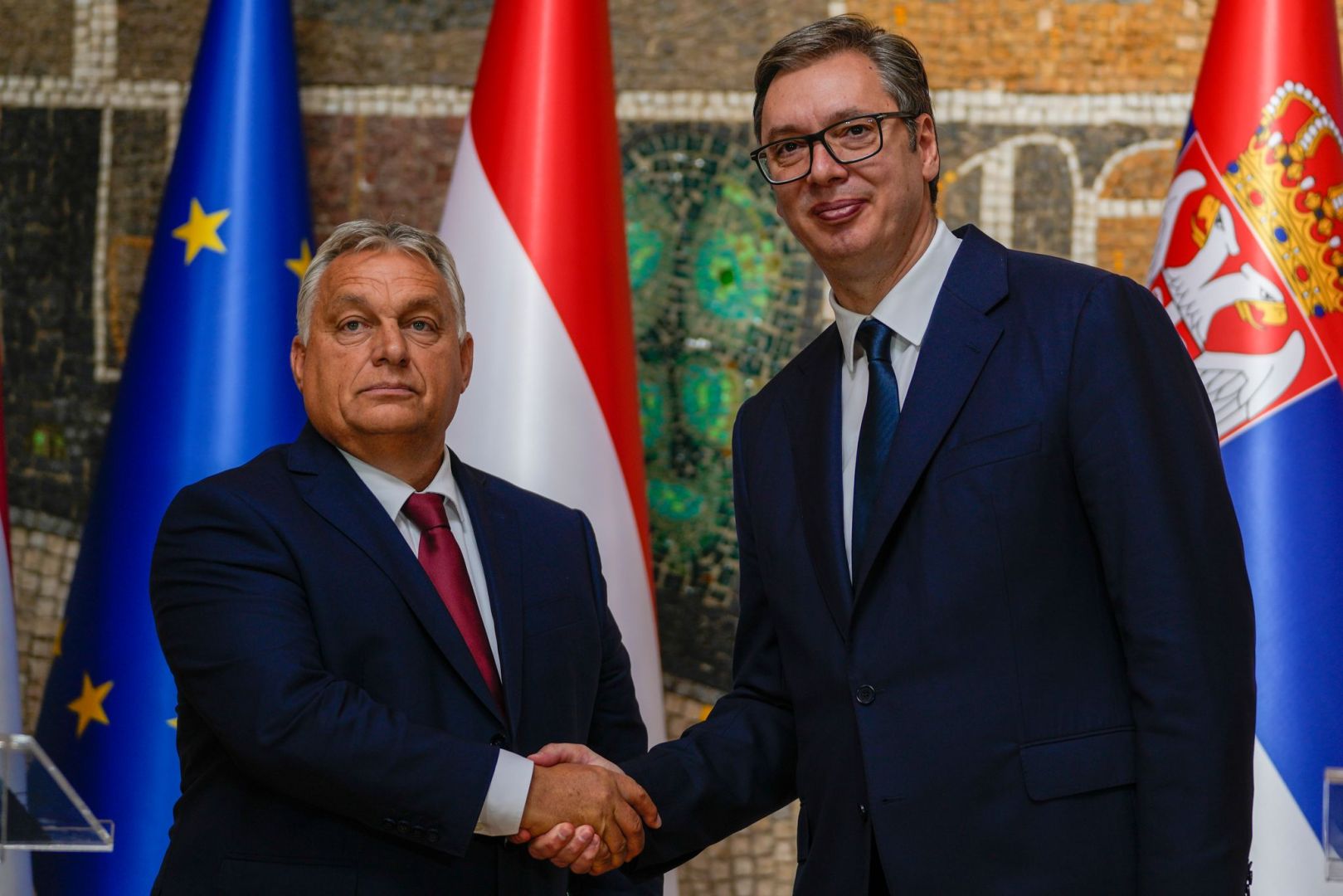 Viktor Orban und Aleksandar Vucic