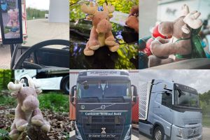 Volvo schickt Elch Helge auf Tour und macht auf den „A happy Day of Life“ aufmerksam