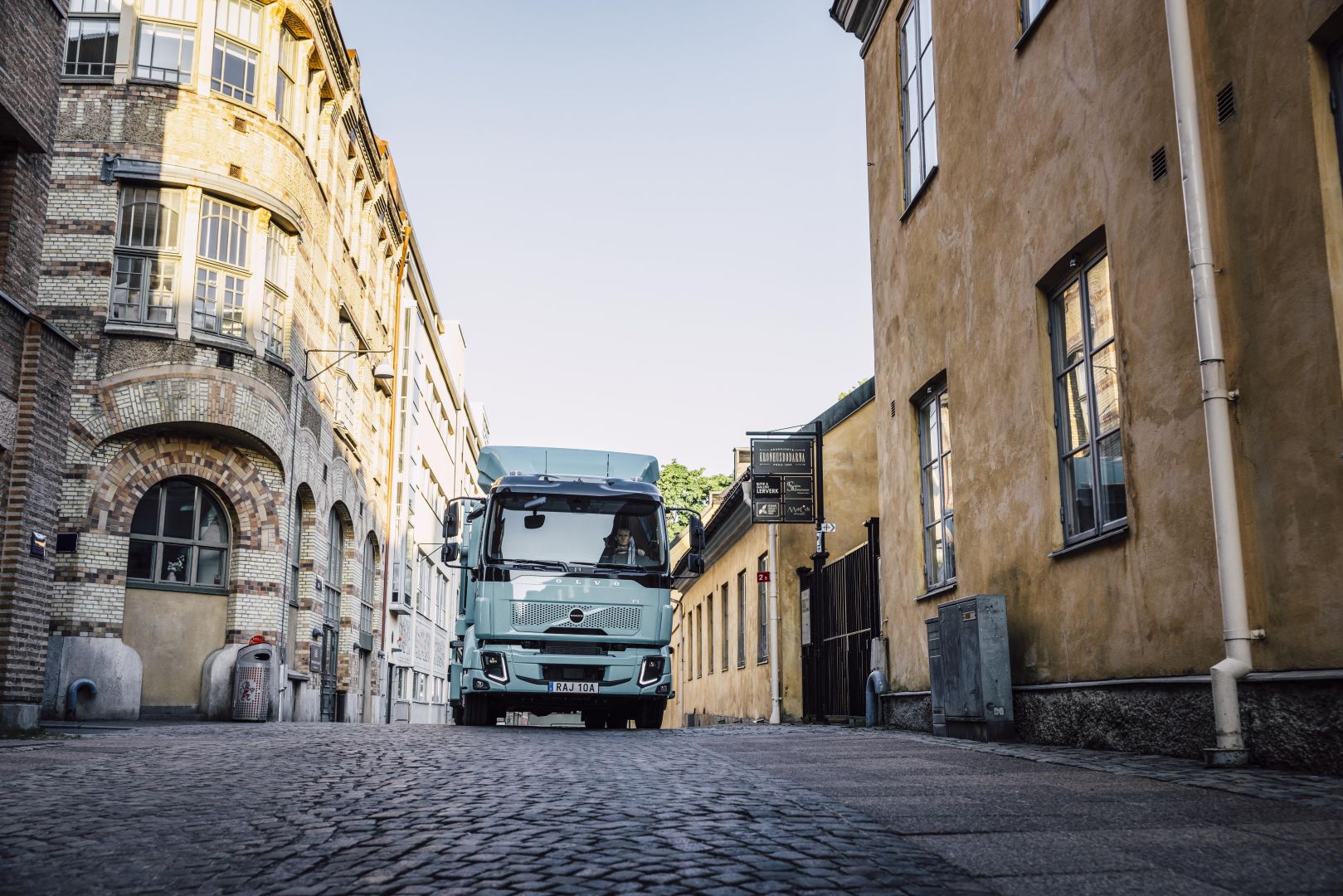 Volvo Trucks präsentiert den Volvo FL Electric als 14 Tonner für den innerstädtischen Transport
