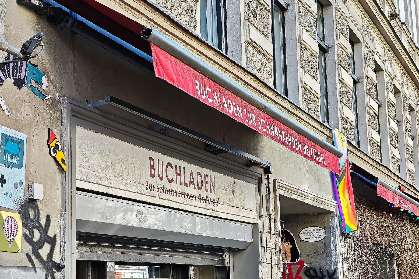 Vom Buchhandlungspreis ausgeschlossener Buchladen