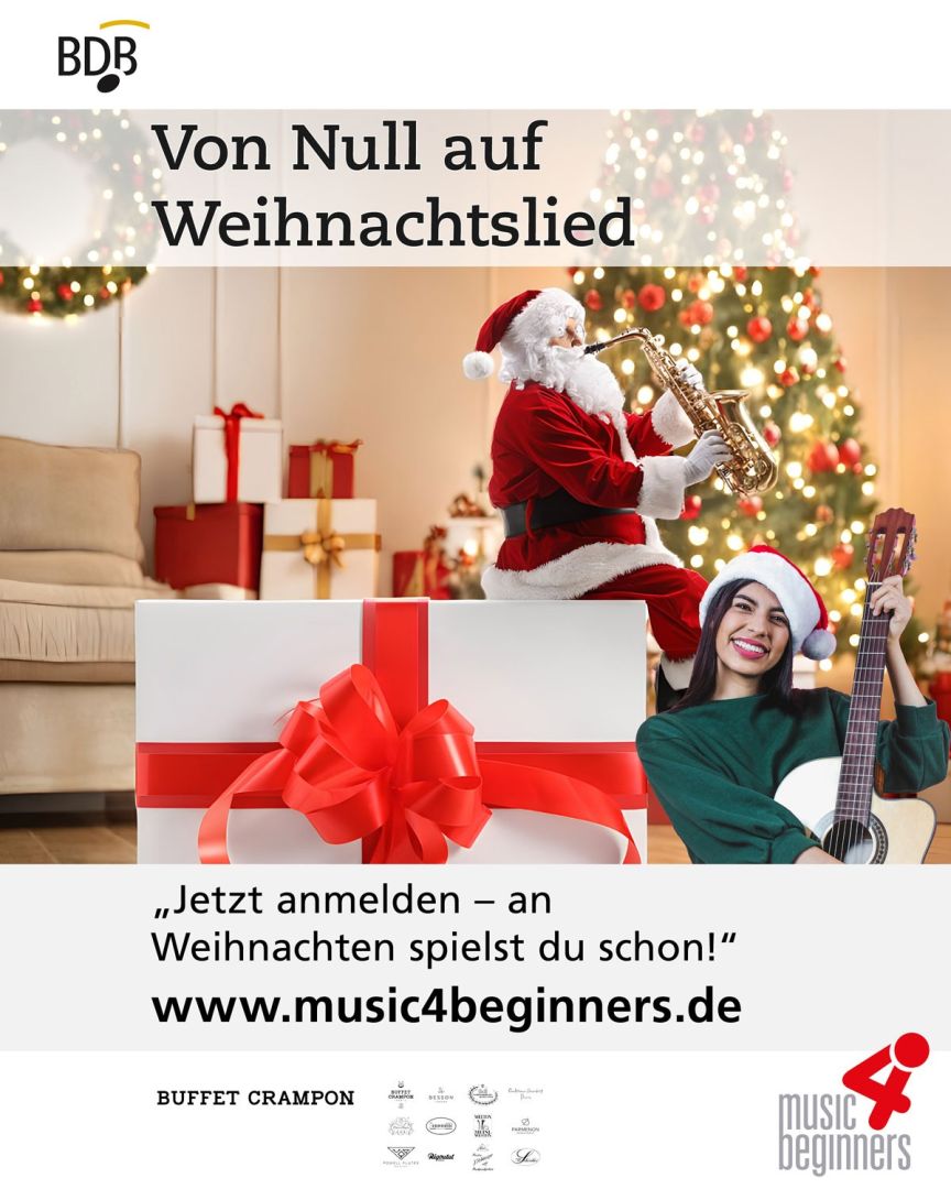 Von Null auf Weihnachtslied mit music4beginners