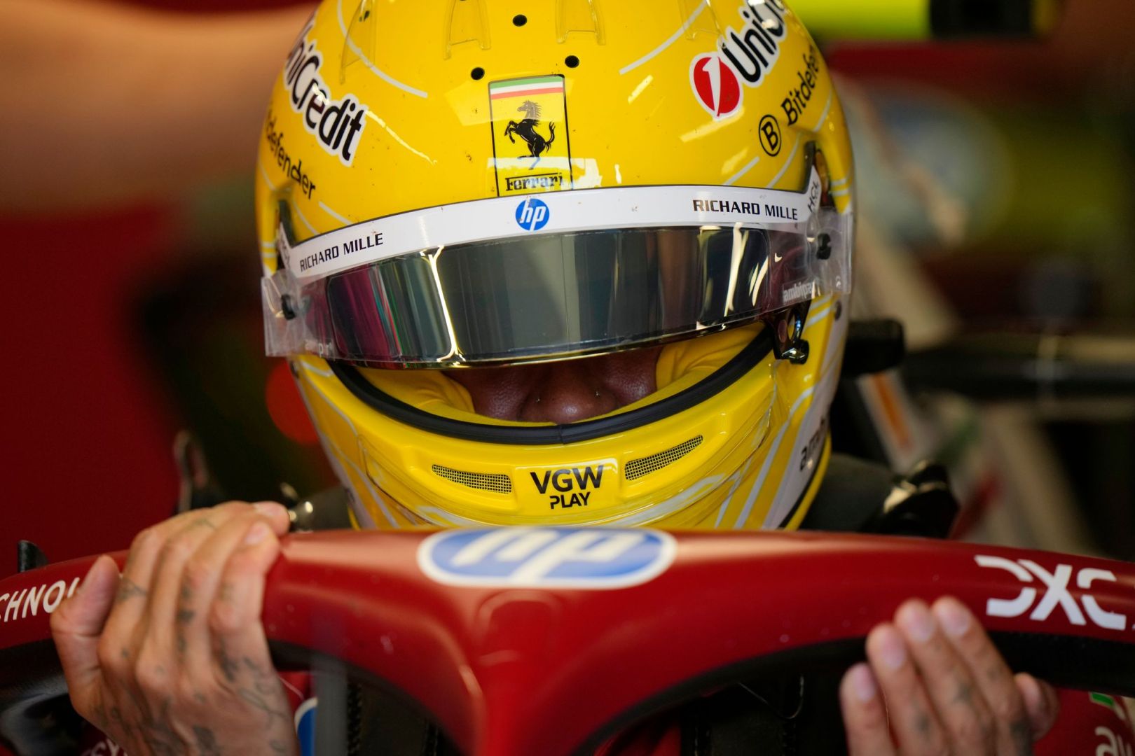 Vor dem Großen Preis von Italien