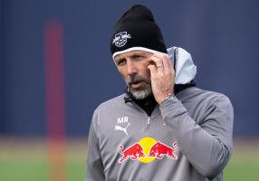 Vor dem Spiel RB Leipzig -  FC Liverpool