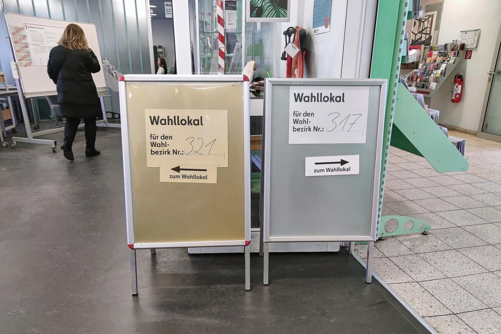 Wahllokal bei Bundestagswahl 2025 (Archiv)