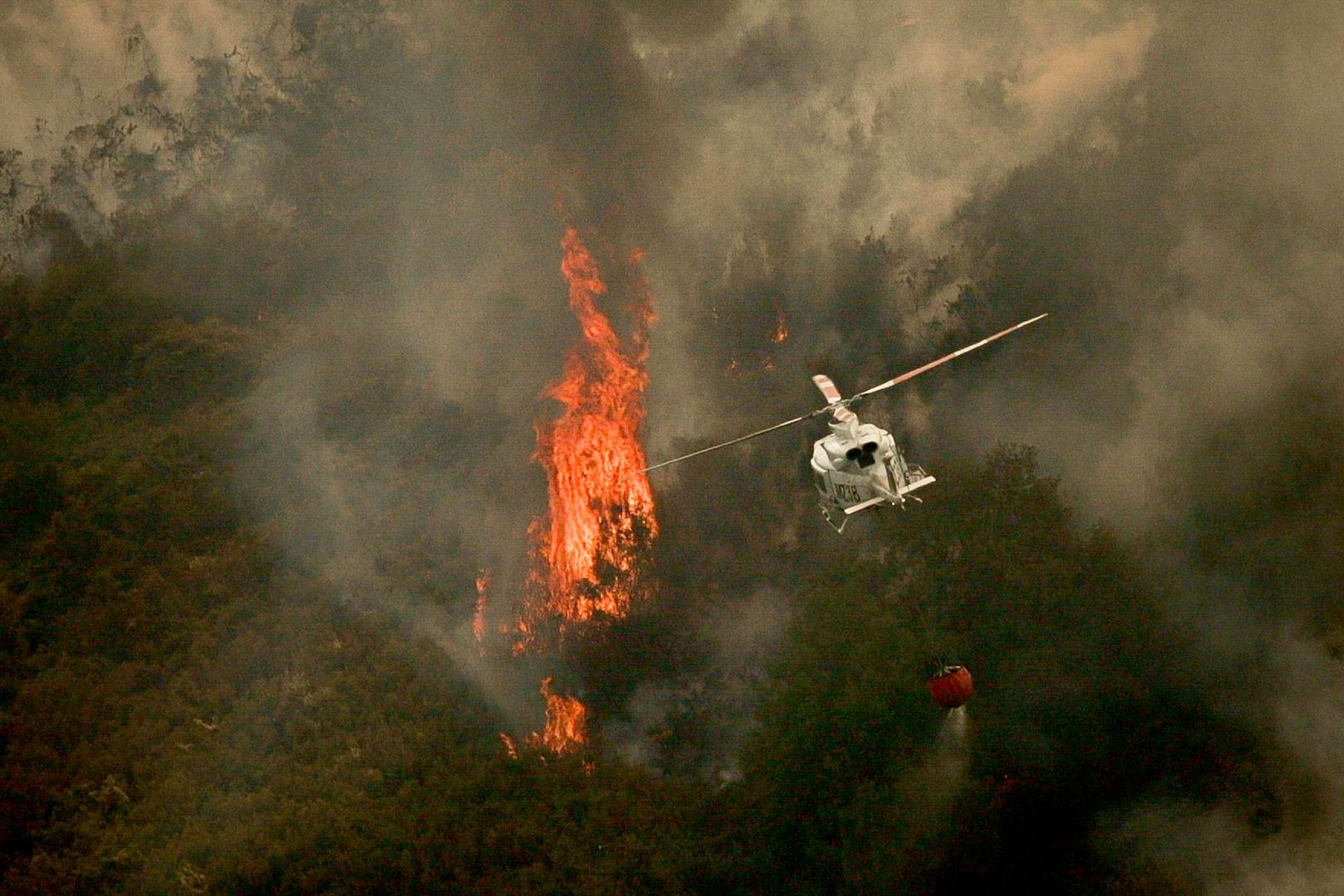 Waldbrände in Spanien