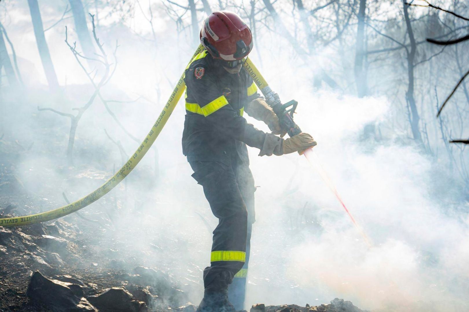 Waldbrand in Südfrankreich
