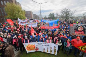 Warnstreik an deutschen Volkswagen-Standorten - Wolfsburg