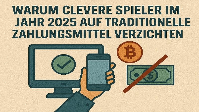 Warum clevere Spieler im Jahr 2025 auf traditionelle Zahlungsmittel verzichten
