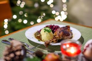 Weihnachten - Gänsebraten