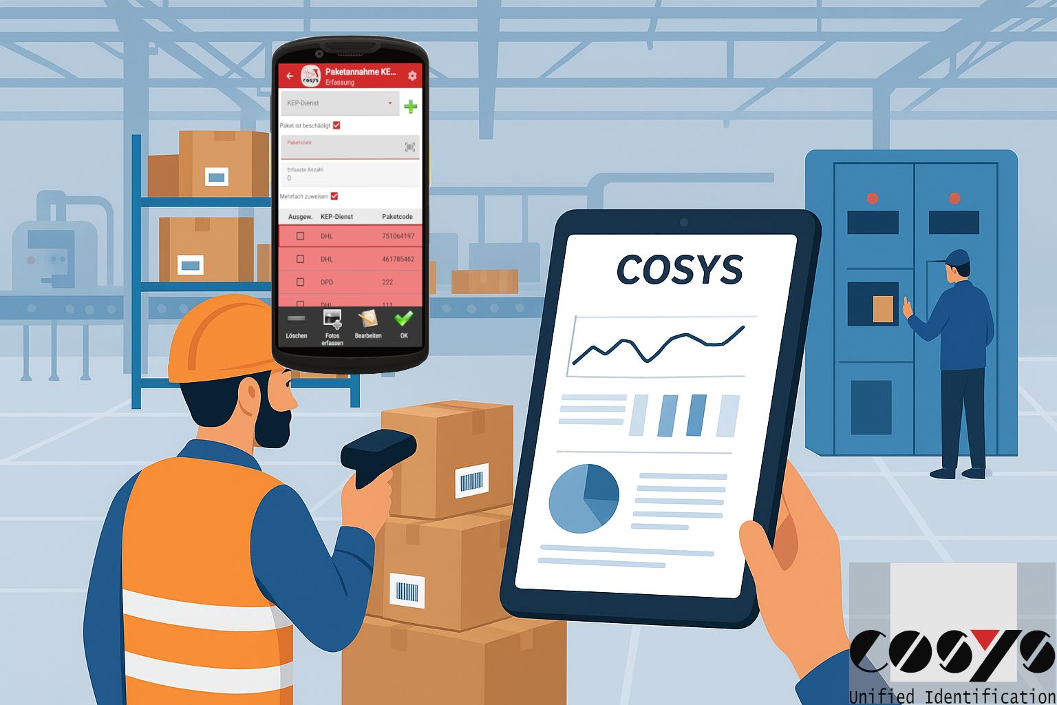 Werkslogistik digital optimieren mit COSYS Software und modernen Lösungen