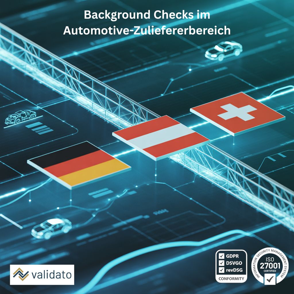 Wie DACH-Zulieferer mit Validato Vertrauen und Sicherheit in der Automotive-Lieferkette stärken