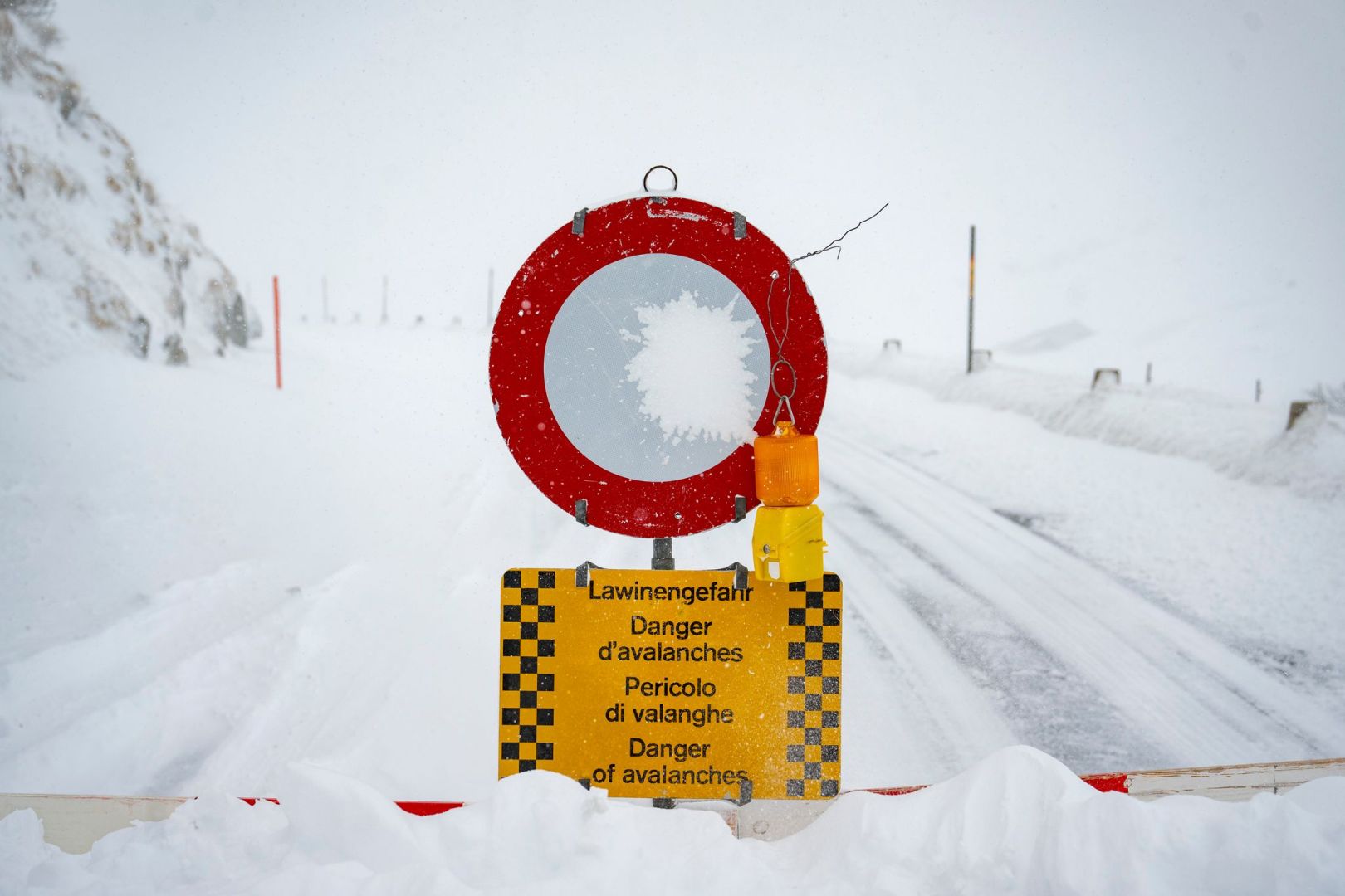 Winterwetter in den Alpen