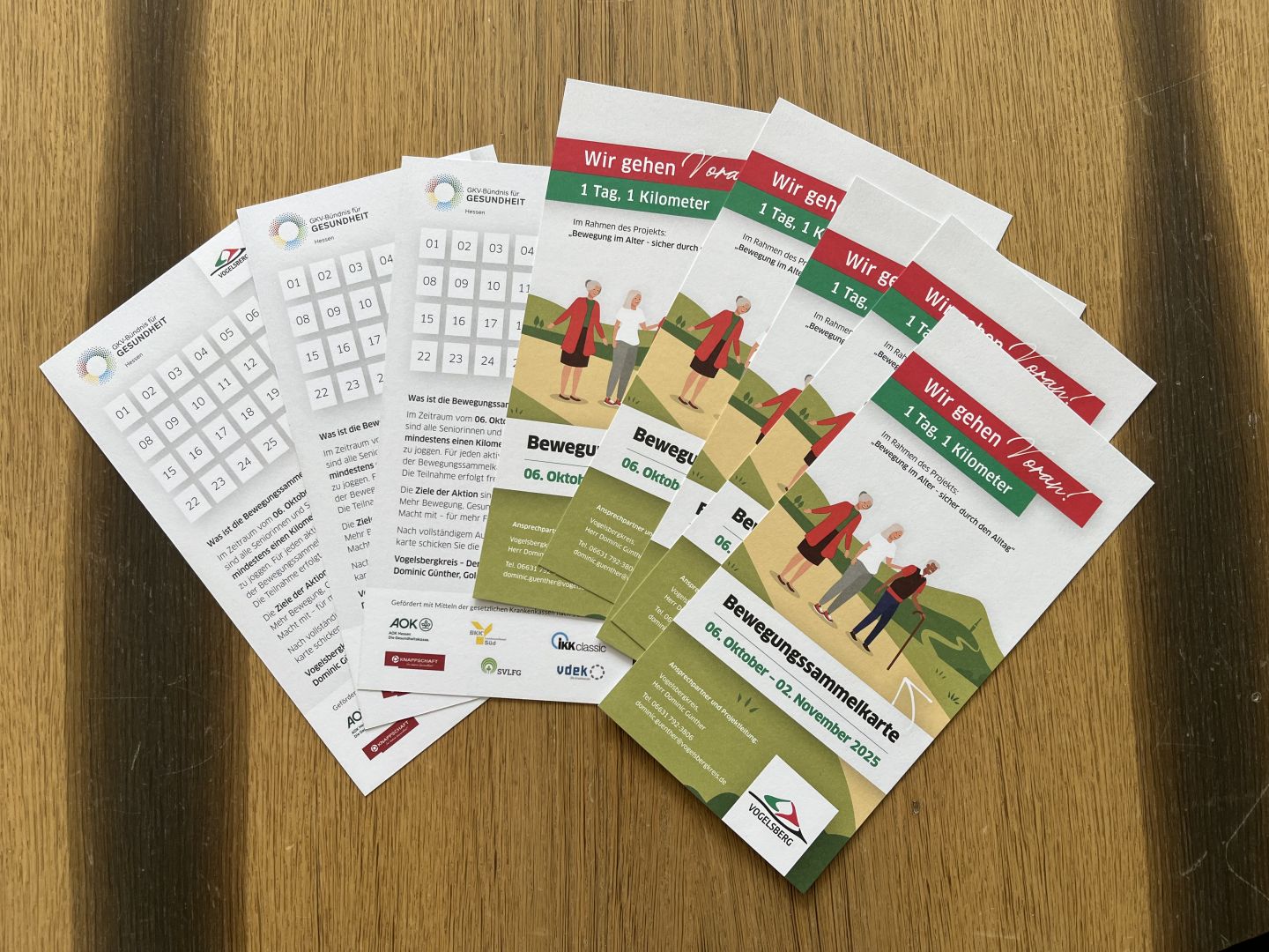 „Wir gehen voran – 1 Tag, 1 Kilometer“