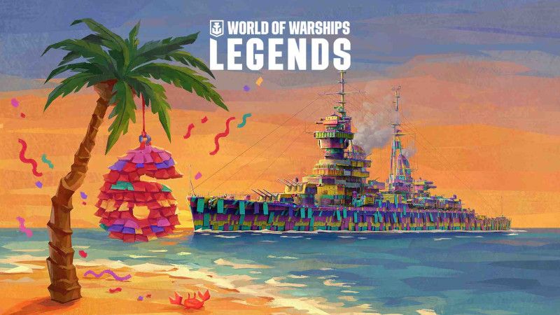 World of Warships: Legends seid beim sechsjährigen Jubiläum dabei