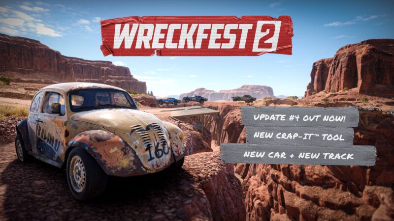 Wreckfest 2 liefert im neuen Update weitere Inhalte