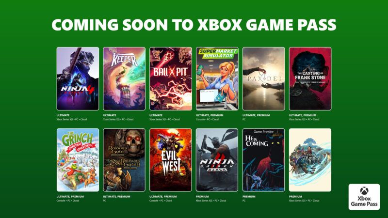 Xbox Game Pass: Highlights im Oktober